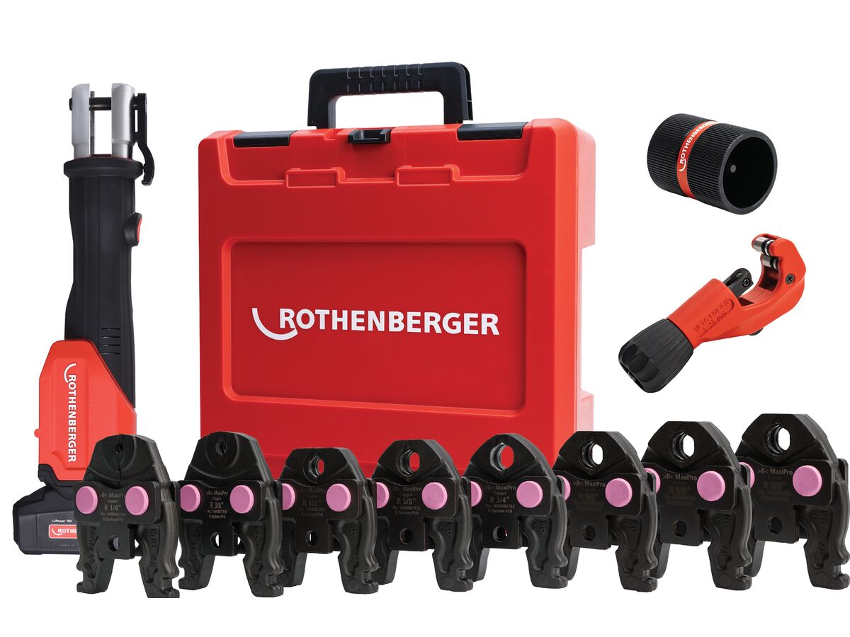 Rothenberger 4000 MaxiPro Tool Kit 1/4-11/8