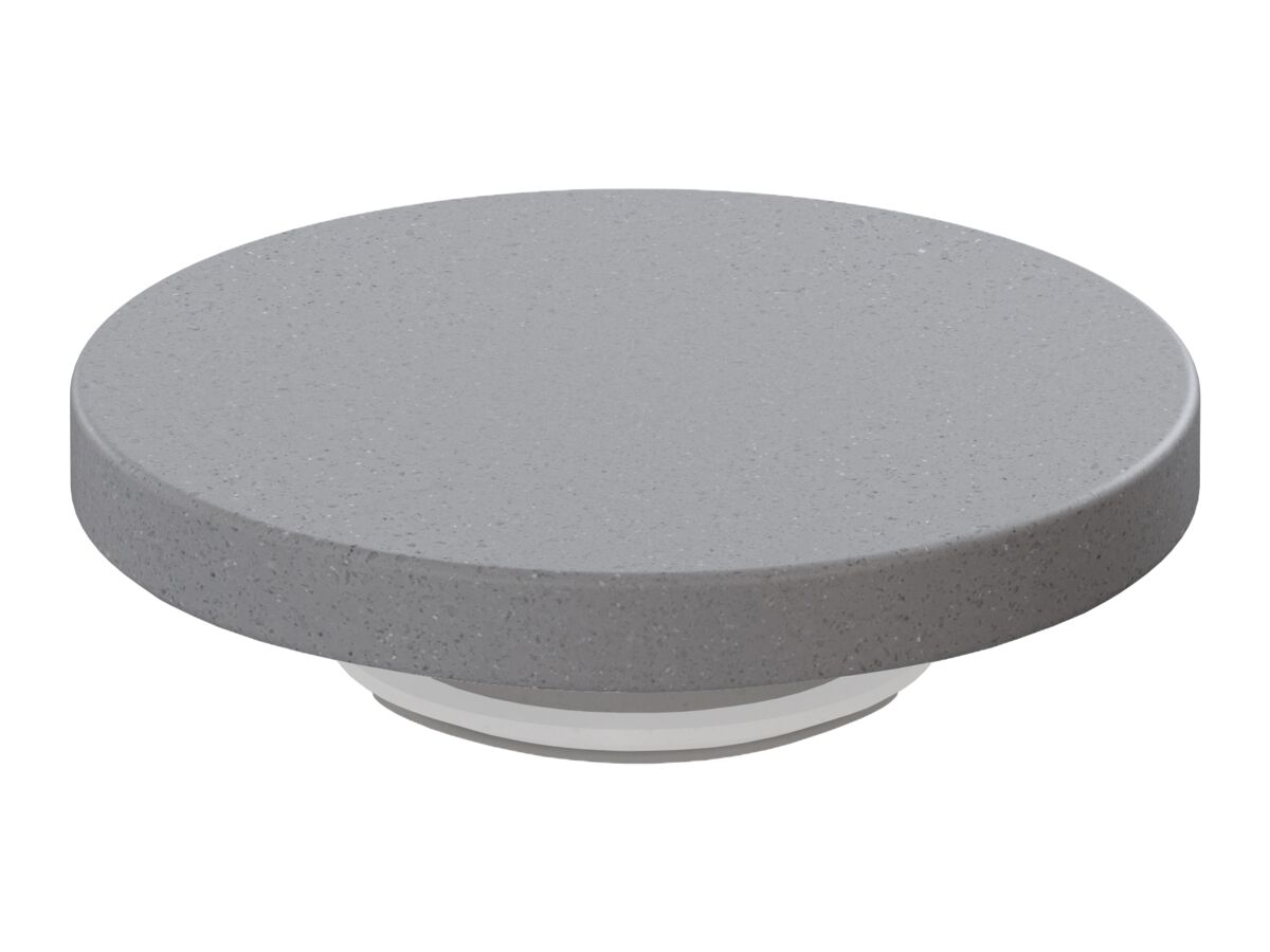 Hero - Omvivo Villa Bath Solid Surface Plug Only Cove Grey