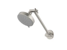 Hero - Posh Solus MK3 Hi Rise Shower 3 Function Brushed Nickel (4 Star)