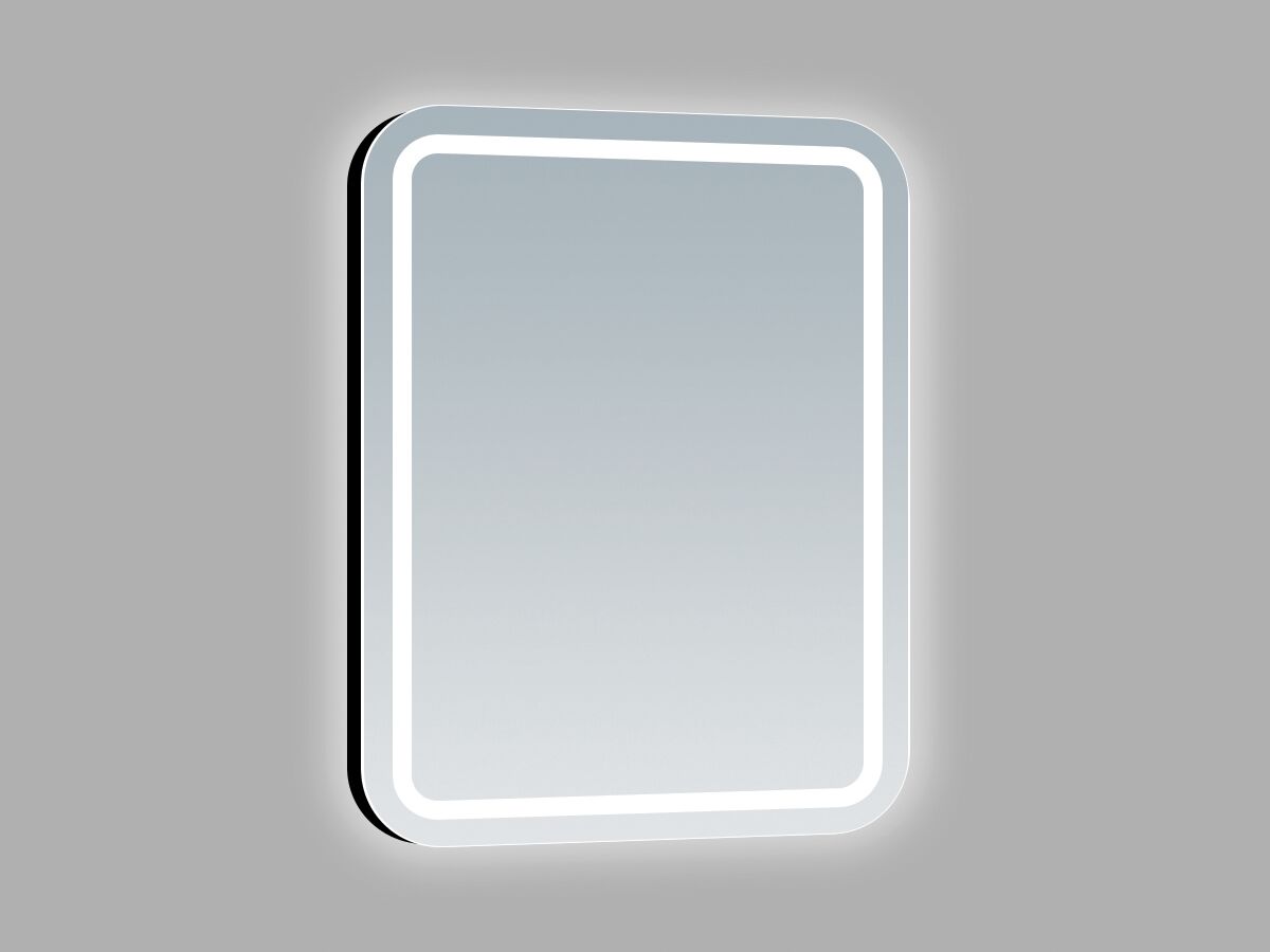 Supporting Image - Kado Aspect Rectangle Veil LED Mirror 800mm X 600mm