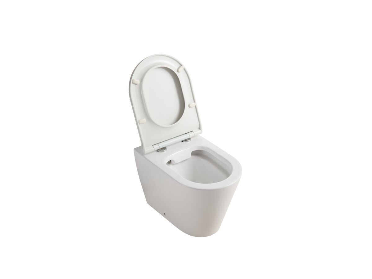 Kado Lux Back To Wall Rimless Pan Thin with Soft Close Quick Release Seat (4 Star)
