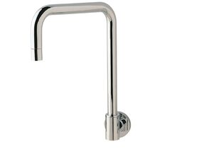 Sussex Scala Wall Sink Swivel Outlet Square Chrome (3 Star)