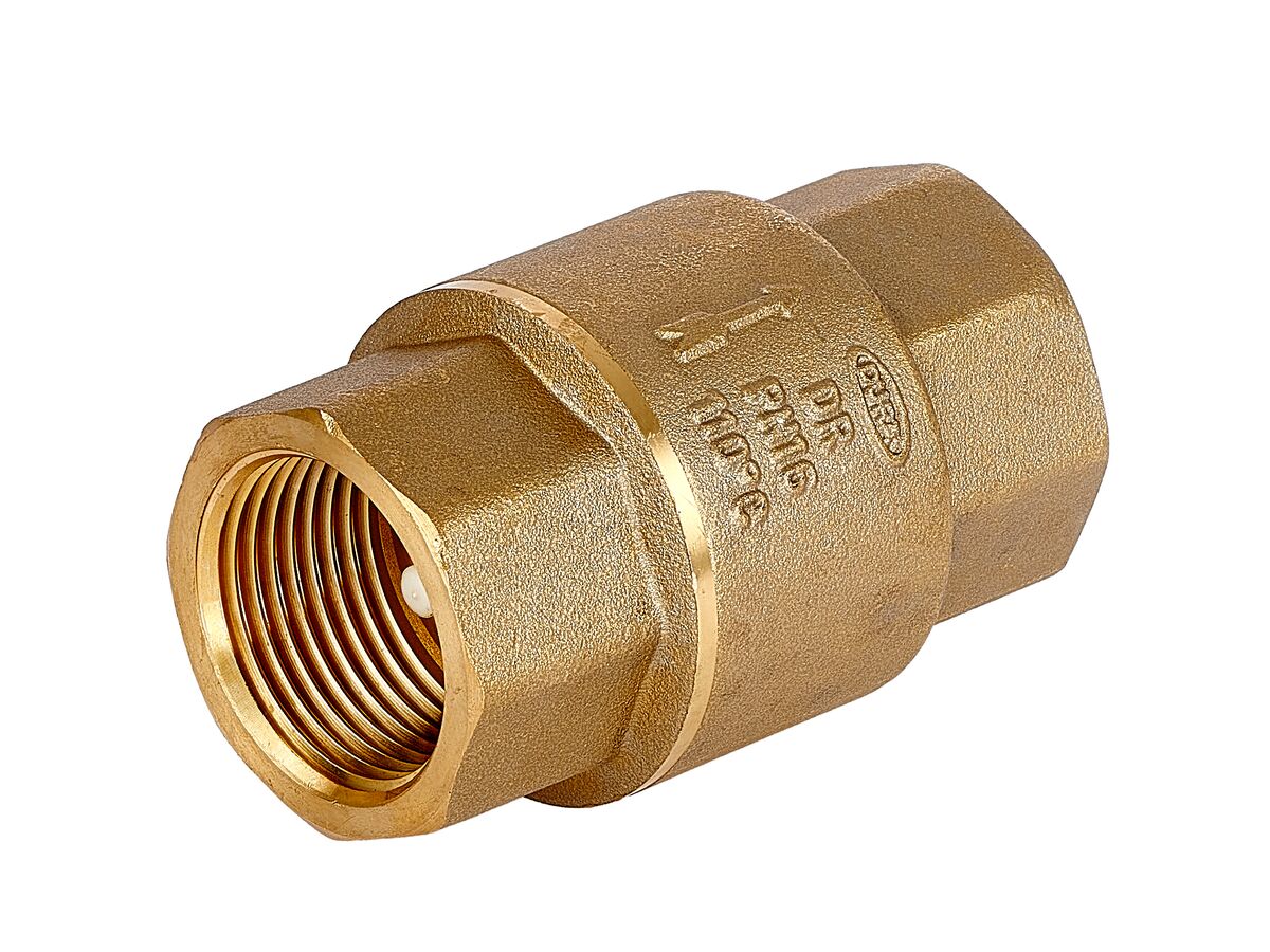 Dura Lead Free Brass Spring Check Valve Watermark Tested 25mm