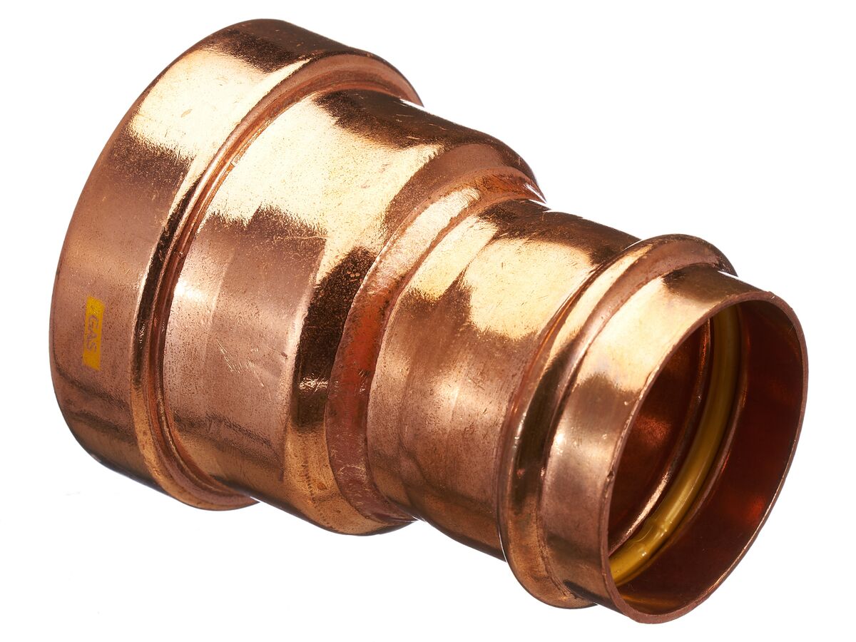 >B< Press Gas Reducing Coupling 65mm x 50mm