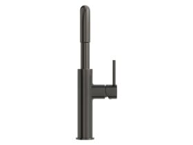 Supporting Image 2 - Mizu Drift Gooseneck Sink Mixer Tap Square Brushed Gunmetal (5 Star) Lead Free