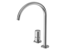 Hero - Mizu Drift Dial Extended Height Hob Mixer Chrome (5/6 Star) Lead Free