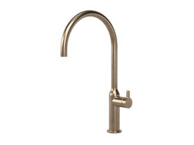 Hero - Faucet Strommen Vara Fin Gooseneck Sink Mixer Tap Discovery Bronze (4 Star) Lead Free