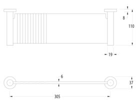 Sussex Pure Shower Shelf