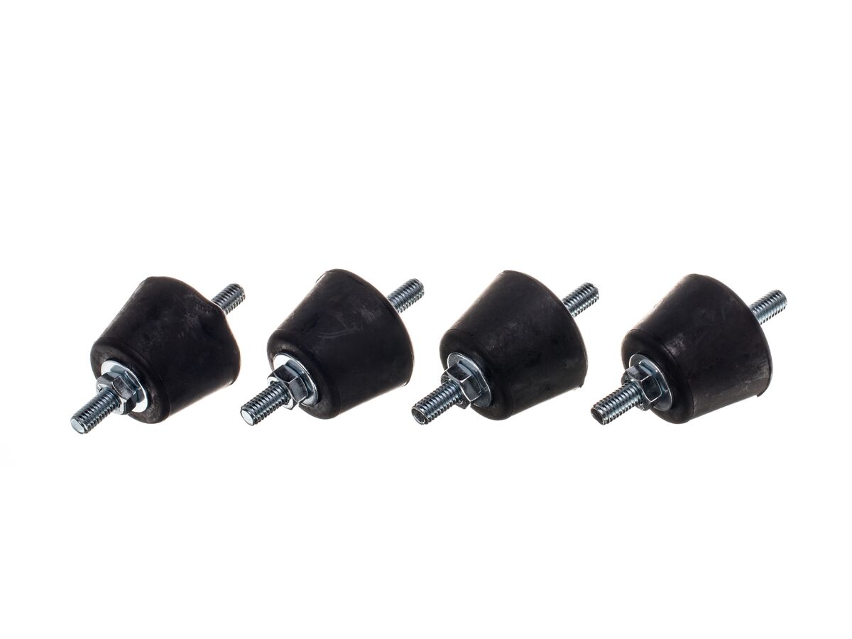 Quikfit Rubber Condensing Mount 150Kg - 4 Pack