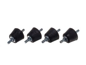 Quikfit Rubber Condensing Mount 150Kg - 4 Pack