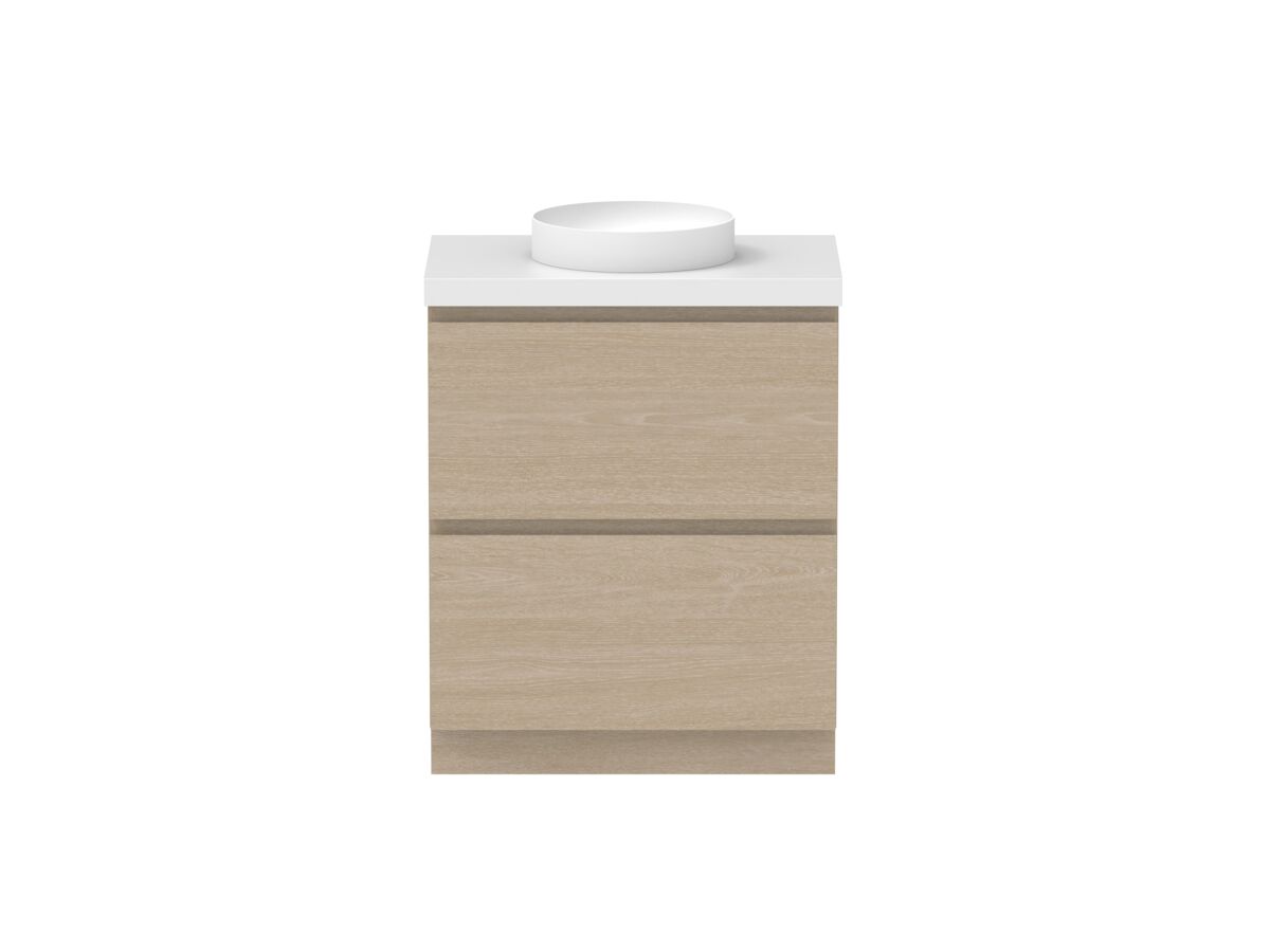 Hero - Posh Domaine All-Drawer Twin 750mm Floor Mounted Vanity Unit 50mm Top