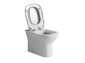 Posh Domaine Back to Wall Rimless Pan Soft Close Quick Release Seat (4 Star)