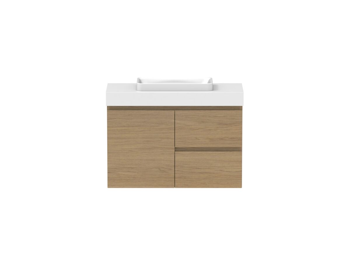 Hero - Posh Domaine 900mm Ensuite Wall Hung Vanity Unit 90mm Top