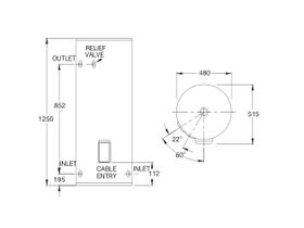 Everhot 125L Electric Hot Water System