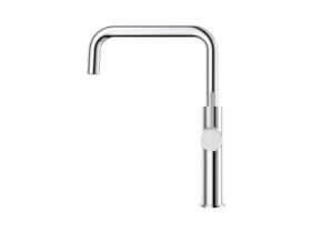 Supporting Image - Mizu Drift Gooseneck Sink Mixer Tap Square Chrome (5 Star)