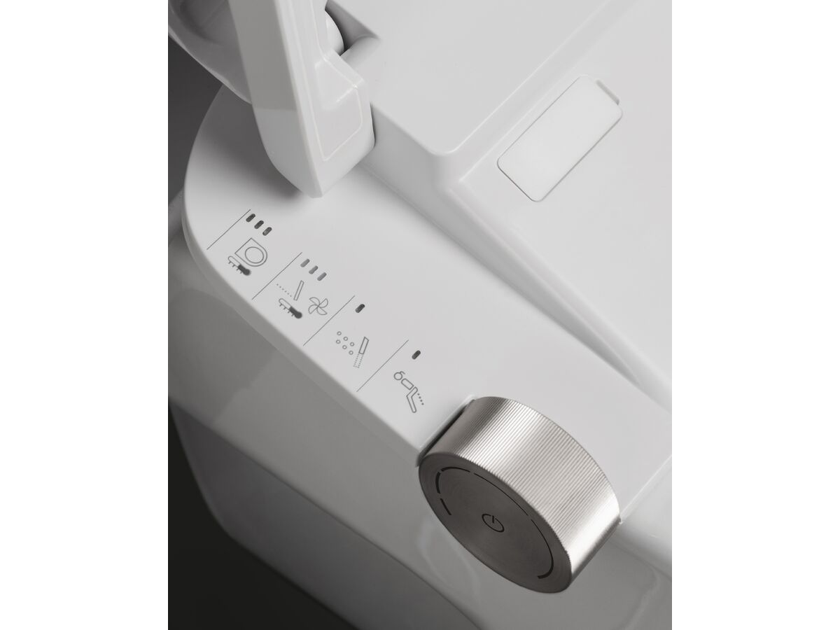 In Situ - Roca Multiclean M4 Round Heated Bidet Seat White