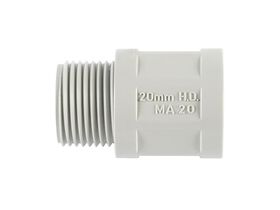 Eureka Gland Straight Corrugated Grey