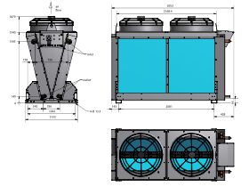Cabero V Shaped Condenser ACW099A2.2/2N