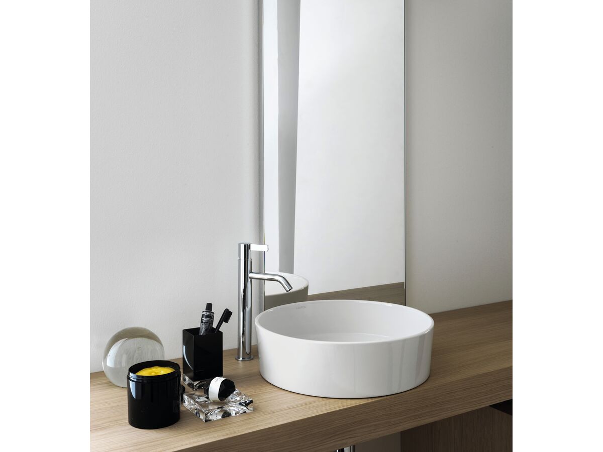In Situ - LAUFEN Kartell Counter Basin Round Bowl No Taphole 420mm White