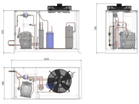 ACPAC Packaged Condensing Unit AP1.9L1-4 1 Phase