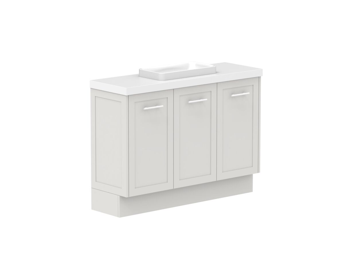 Supporting Image - Kado Lux Ensuite All Door 1200mm Floor Mount Centre Basin 50mm Top