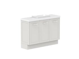 Supporting Image - Kado Lux Ensuite All Door 1200mm Floor Mount Centre Basin 50mm Top