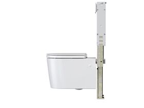 Caroma Liano Invisi II Wall Hung Toilet Suite White (4 Star)