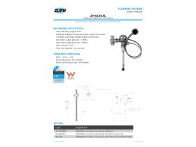 Specification Sheet - Zurn