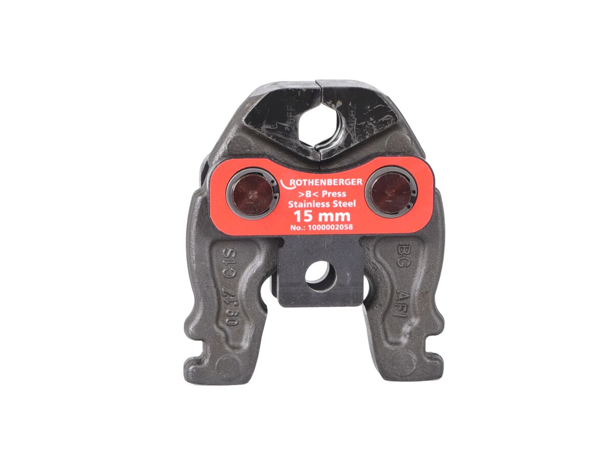 Rothenberger Compact B-Press Stainless Steel Jaw 15mm