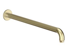 Hero - Faucet Strommen Vara Wall Straight Shower Arm 400mm Brushed Admiralty Brass