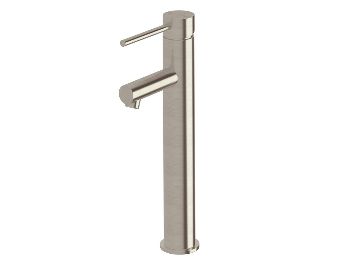 Hero - Sussex Scala Extended Basin Mixer Tap with 100mm Extension Pin LUX PVD Brushed Oyster Nickel (5 Star)