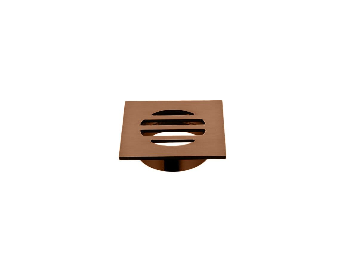 Hero - Mizu Drift Drop In Grate Square 50mm Brushed Bronze