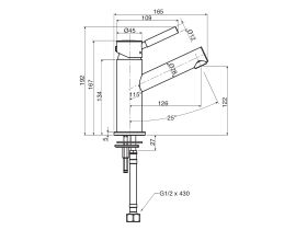 Mizu Drift Basin Mixer