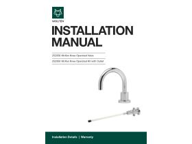 Technical Guide - Wolfen Knee Operated Valve / Kit
