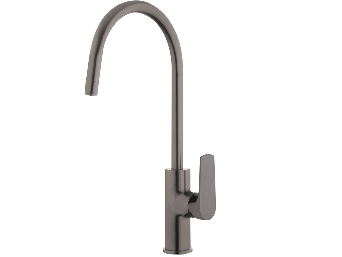 Voda Tide Sink Mixer Brushed Gunmetal PVD (3 Star)