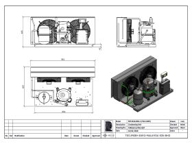 Tecumseh Condensing Unit R404A FHT4532ZHR-XC