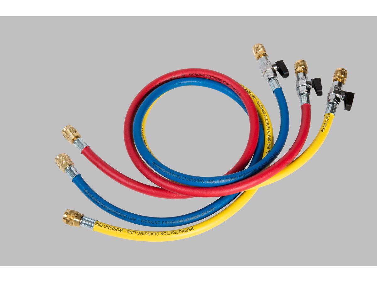 Refco Charging Hose With Ball Valve