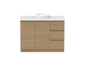 Hero - Posh Domaine 1200mm Floor Mount Vanity Unit Conventional Single Bowl 50mm Top