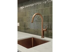 In Situ - Memo Zenna Single Bowl Sink Stainless Steel Nanoplated Bronze