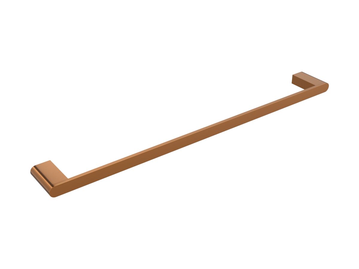 Hero - Mizu Soothe Single Towel Rail 600mm Brushed Bronze