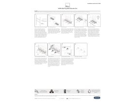Installation Instructions - Faucet Strommen Vara Wall Top Assembly with Diverter Lead Free