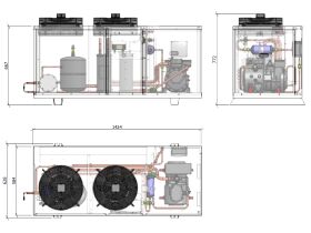 ACPAC Packaged Condensing Unit APS8.3ML2-1
