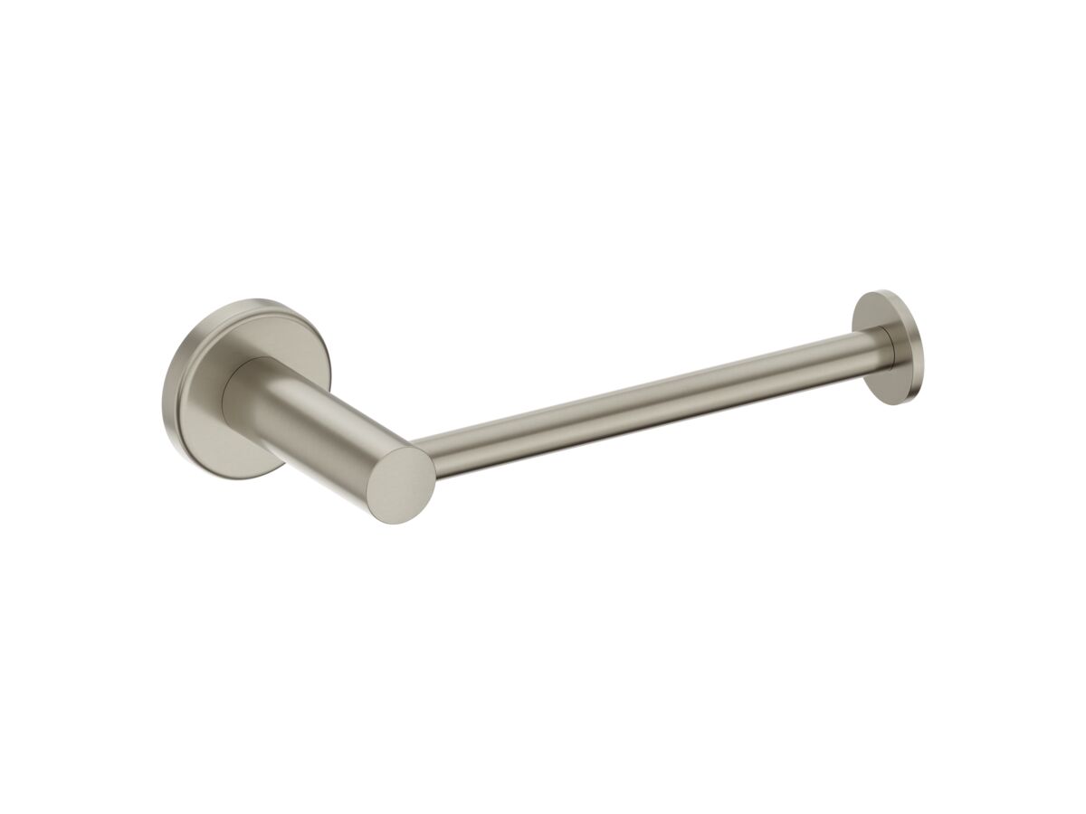 Mizu Drift Straight Toilet Roll Holder Brushed Nickel