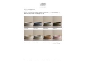 Specification Sheet - Robert Gordon Kiln 360 Basin