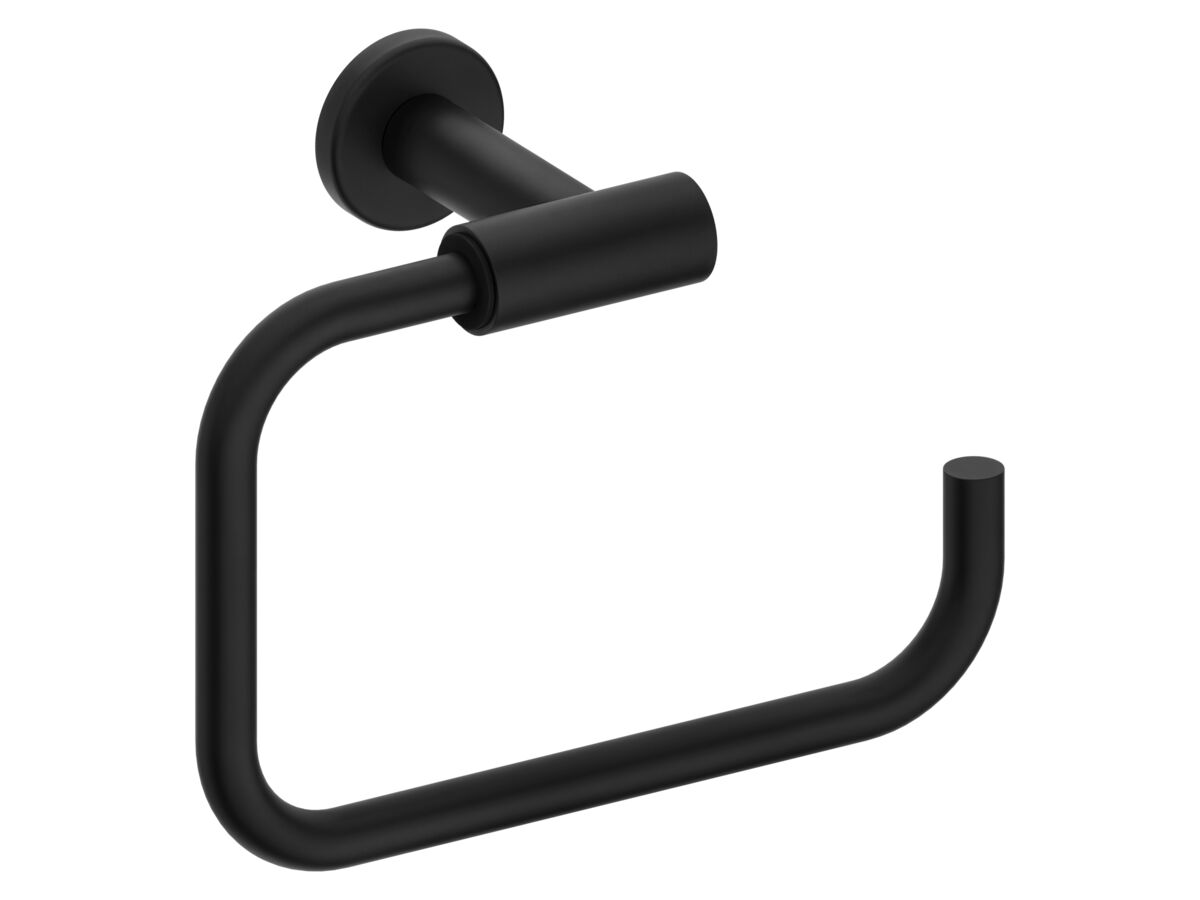 Mizu Drift Square Guest Towel Holder Matte Black