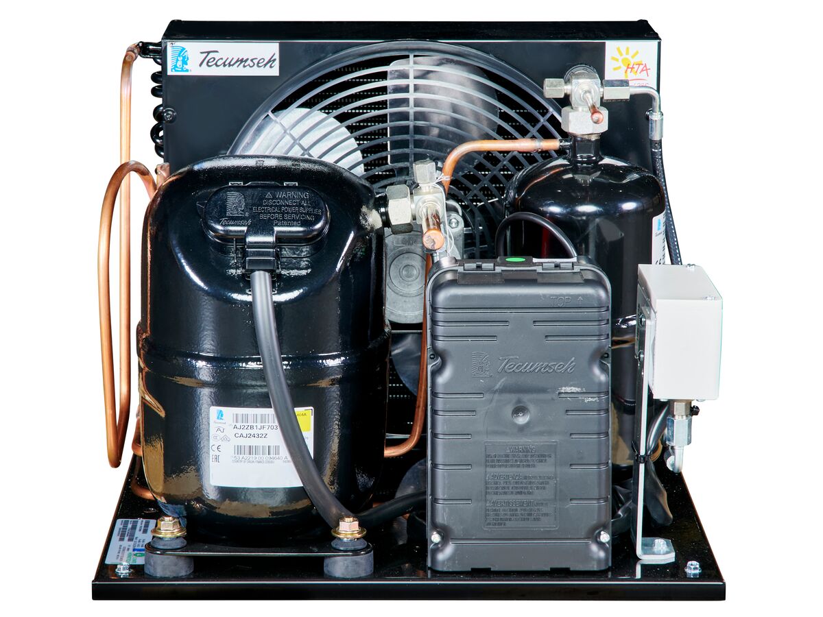 Tecumseh AJ2 HTA Condensing Unit 5/8HP R404 LBP CAJT2432ZBR-FZ-1 with Pressure Control