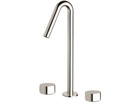 Sussex Pure Vessel Basin Set with Cirque Textured Handles Chrome (5 Star)