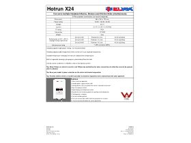 Specification Sheet - Hotrun X24