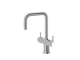 Sussex Scala Mini Twin Handle Mixer Small Square Chrome (5 Star)