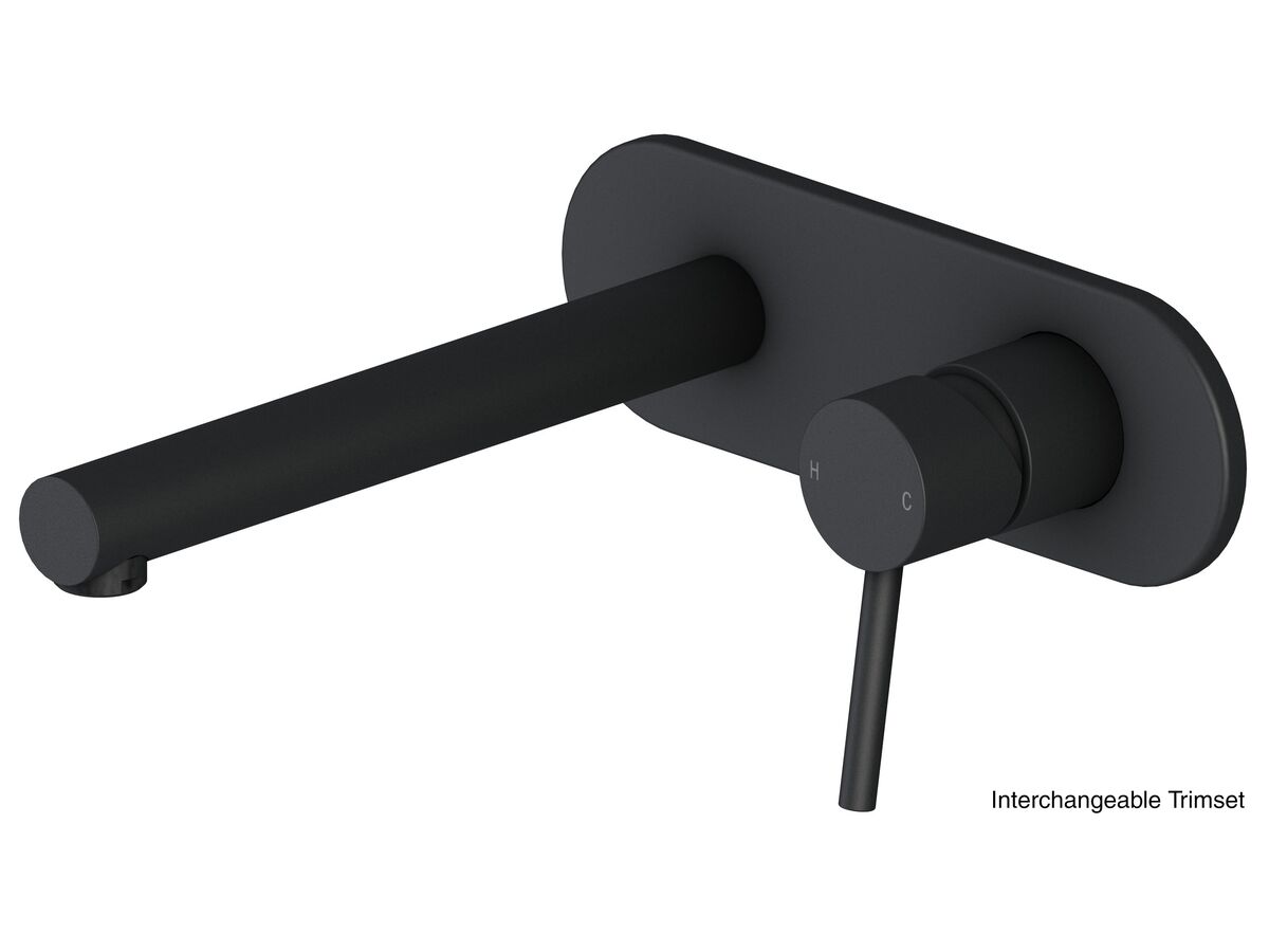 Mizu Drift MK2 Wall Bath Mixer Set (kit) Matte Black